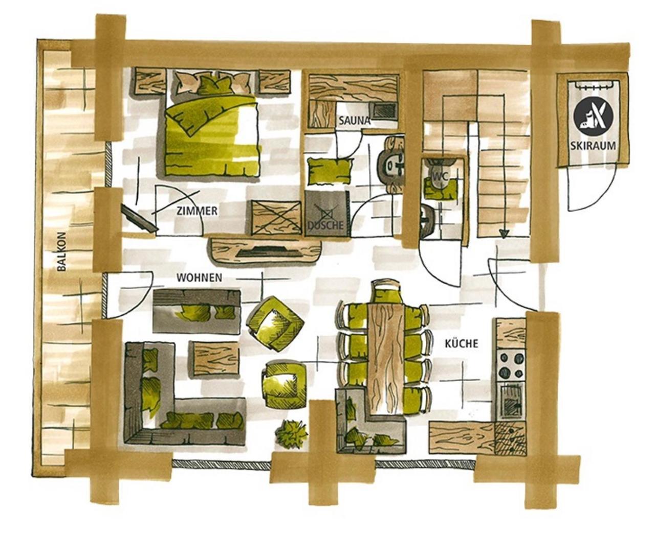 Chalet Resort Soelden Luaran gambar